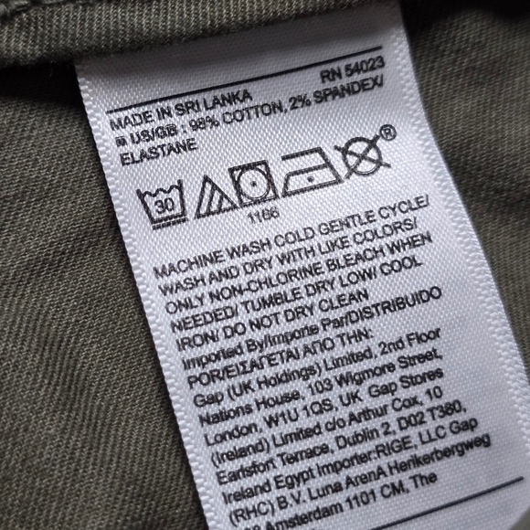 Banana Republic High Waisted Barrel Utility Pants Size 0 - Picture 8 of 13